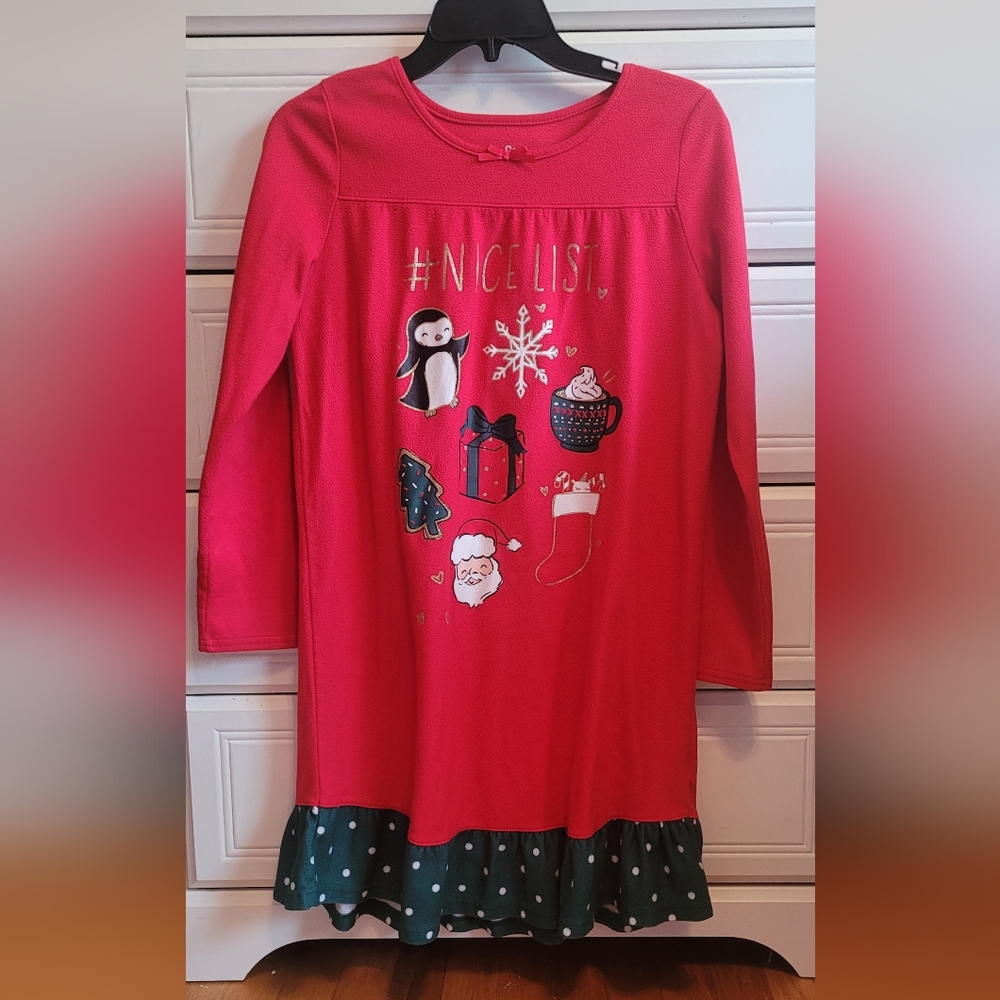 Girls Xmas nightgown